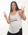 Be Quietly Loud Rainbow Tank